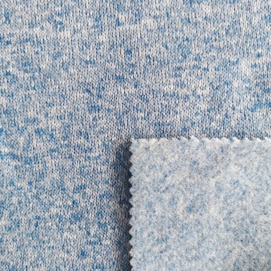 Hacci Sweater Fleece Fabric Delantex, Professional Knitting Fabric